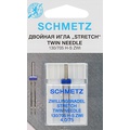 Двойная игла для трикотажа NM75 NE4.0 Schmetz 130/705H-S ZWI 1 шт 