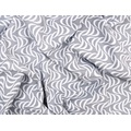Ткань Gütermann Long Island (серый/белый рисунок) - Фото №1