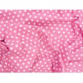 Ткань Gütermann Portofino (ярко-розовый в белые звезды) - Фото №1