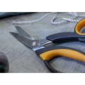 Ножницы FINNY Tec X 22 см раскройные для стекловолокна и карбона, одно зубчатое лезвие - Фото №5