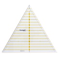 Линейка для пэчворка, треугольник 60°, 8 дюймов 