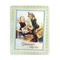 Металлическая коробка Gütermann, серия Nostalgic, салатовая, 24х19х8см - Фото №1