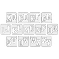 Шаблоны с буквами алфавита - Фото №1