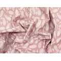 Ткань Gütermann Marrakesch (дымчато-розовый/белые восточные огурцы) - Фото №1