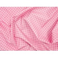Ткань Gütermann Summer Loft (розовый/белый сетчатый узор) - Фото №1