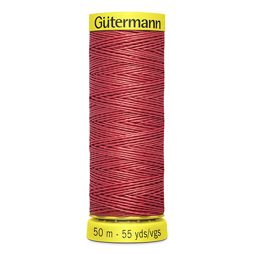 Gütermann Linen №30 50м цвет 4012, красно-розовый 