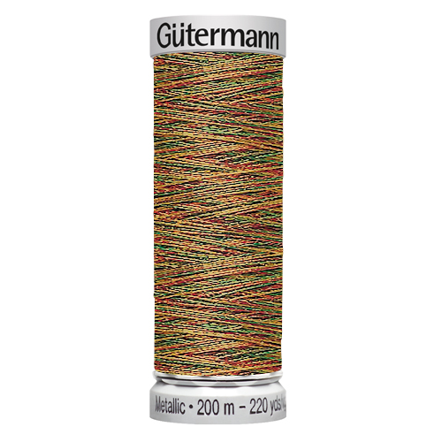 Нитки Gütermann Metallic №135 200м Цвет 7027 