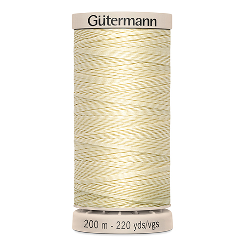 Gütermann Quilting №39/3 200м Цвет 919 Толстые нитки для ручного шитья. 100% хлопок