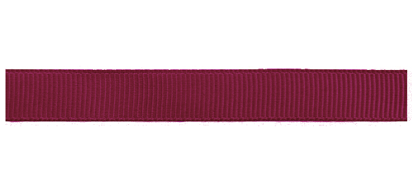 Репсовая лента (16мм), бордовый 