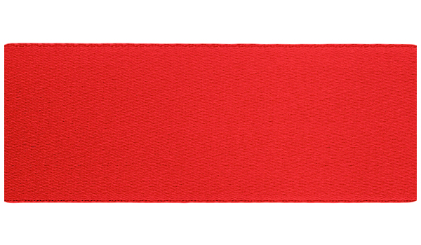 Атласная лента (50мм), красный 