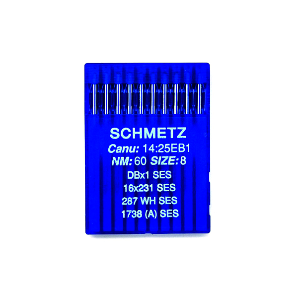 Иглы Schmetz DBx1 SES 60/8 для промышленных машин 